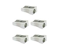 KUM - Taille-crayon 400K en magnésium, argent, lot de 5