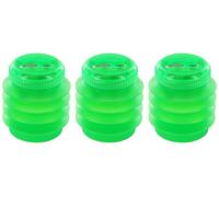 KUM - Taille-crayon avec réservoir Mini Softie M2, vert, lot de 3
