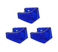 KUM - Taille-crayon Big pour crayons jusqu'à 16 mm, bleu, lot de 3