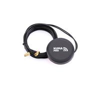 KUMA Antenne 4G Pro Extérieure Étanche Omnidirectionnelle MiMo - Antenne 4G LTE Haut Gain 3dBi avec 2 Connecteurs SMA Mâles pour Routeur Modem SIM, Caravane, Camping-Car, Maison, Bureau