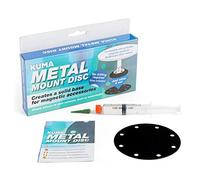 Kuma Disque de Montage Métal - Support Antenne TV WiFi avec Colle Étanche - Disque de Montage Métal Antirouille Ultra-Solide pour Caravane Camping-Car Bateau Camion Bureau Maison