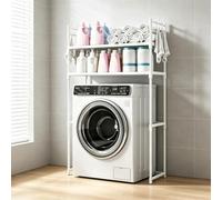 kumamart Support Lave-Linge Étagère WC Salle de Bain