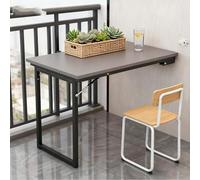 kumamart Table Pliante Murale - Table à Manger multifonctionnelle et Bureau, Solution Gain de Place for la Cuisine, Le Balcon, la Chambre et Le Bureau, élégante et Fonctionnelle(F,90 * 50 * 75)