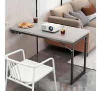 kumamart Table Pliante Murale - Table à Manger multifonctionnelle et Bureau, Solution Gain de Place for la Cuisine, Le Balcon, la Chambre et Le Bureau, élégante et Fonctionnelle(C,90 * 60 * 75)