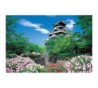 Kumamoto 10-662 - Guru 1000 piece puzzle of Kumamoto Castle Aim! (japan import)