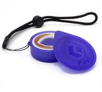 Kumetic Poxi Boîte de rangement compatible avec Aroma-Pod - Pour le stockage hermétique des pots à arômes - Étui de protection avec dragonne - Fabriqué en Allemagne