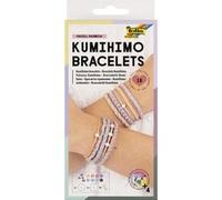 Kumihimo Set de bracelets PASTEL RAINBOW, 16 pièces