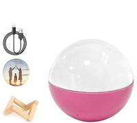 kumosaka Boule De Cristal Magique De Noël, Lampe À Mémoire De Forme 2,7 Pouces, Wi-FI, Boule De Cristal Magique, Boules De Noël Vidéo 3D À Mémoire De Forme, Vidéos Et Photos Téléchargeables