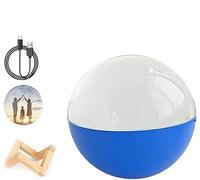 kumosaka Boule De Cristal Magique De Noël, Lampe À Mémoire De Forme 2,7 Pouces, Wi-FI, Boule De Cristal Magique, Boules De Noël Vidéo 3D À Mémoire De Forme, Vidéos Et Photos Téléchargeables