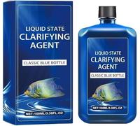 kumosaka Fast-Acting Aquarium Water Clarifier, Powerful Freshwater Aquarium Water Clarifie for Fish Tank(1pcs)