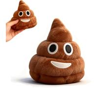 kumosaka Funny Talking Poop Plush Toy - Makes Fart Sounds, Farting Dog Toy, Interesting Poop for Pets Kids Adults