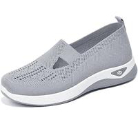 kumosaka Inspire Uplift Shoes for Women, Orthopedic Sneakers with Arch Support, Womens Air Cushion Slip-on Walking Shoes