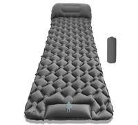 kumosaka Lounge Mat - Your Portable Chill Zone, Ultralight Inflatable Sleeping Pad for Outdoor Camping, Hiking, Compact & Lightweight Air Mattress(Gray)