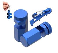 kumosaka Right-Angle Ruler Clamp, Tall Stair Gauges for Framing Square - Hexagonal Stable Lock with Holder & Hook for Framing Square Support(Blue)