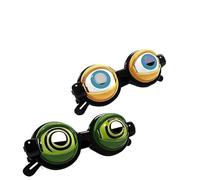 kumosaka Winking Blinking Glasses Crazy Winking Prank Glasses Novelty Gag Googly for Party Jokes Prank Costume(2pcs-5)