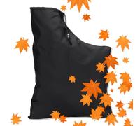 KUMSODE 1 Pièces Sac Aspirateur Universel pour Souffleur de Feuilles, Sac de Collecte de Remplacement pour Souffleur, Sac pour Aspirateur Souffleur, Ramasse Feuilles Mortes, Noir