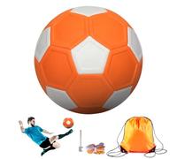 Kunaxku Football Curven Ball 20 cm - Eva Caoutchouc Swerve Football pour enfants, idéal pour l'entraînement de football et comme cadeau pour l'intérieur et l'extérieur