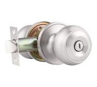 KUNBDV PoignéE De Porte Avec Serrure Et Clé Bouton de porte sans clé intérieur extérieur poignées Design moderne confidentialité ensemble serrures