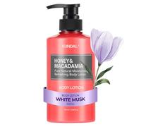 KUNDAL Lait corporel Honey & Macadamia Musc blanc nourrissant 500 ml