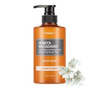 Kundal Gel douche 500 ml Musc blanc