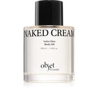 KUNDAL Objet Satin Glow Body Oil huile pour le corps traitante pour une hydratation intense avec parfums Naked Cream 100 ml