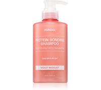 KUNDAL Protein Bonding Care Shampoo shampoing nourrissant pour cheveux secs et abîmés avec parfums Violet Muguet 500 ml