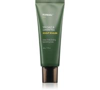 KUNDAL Sea Salt & Green Tea Scalp Scaler gommage purifiant en profondeur qui stimule la pousse des cheveux 200 g