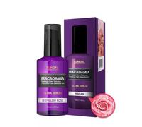 KUNDAL Macadamia Ultra Serum English Rose sérum régénérant à l'huile pour cheveux abîmés 100 ml