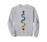 Kundalini Serpent Rising 7 Chakras Yoga - Serpent Kundalini Sweatshirt
