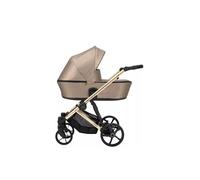 Kunert Baby - ARIZO PREMIUM 13 Cappucino Eco/ Gold frame - Poussette Arizo Premium 13 Cappucino Eco Cadre doré