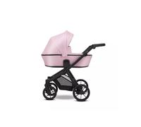 Kunert Baby - KUNERT KUNERT BRAV/BRE-15 Baby Pink Eco/GEL WHELS/BLACK FRAME - Poussette Brav 2in1 Bre-15 Baby Pink Eco