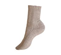 KUNERT Chaussettes beige chiné, Taille 35-38