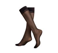 KUNERT Chaussettes fines noir, Taille 39-42
