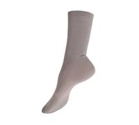 KUNERT Chaussettes 'Finest Cotton' gris, Taille 35-38