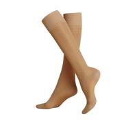 KUNERT Chaussettes montantes 'Fly&Care® 40' beige foncé, Taille 35-38