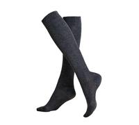 KUNERT Chaussettes montantes 'Fly&Care®' anthracite, Taille 41-42