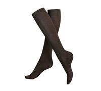 KUNERT Chaussettes montantes 'Fly&Care®' marron chiné, Taille 41-42