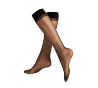 KUNERT Chaussettes montantes 'Perfect Shine 15' noir, Taille 39-42