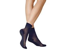 KUNERT Cotton Sole Chaussettes, 20 DEN, Marine 0880, 39-42 Femme