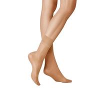 KUNERT Satin Look 20 Druckfreier Bund Chaussettes, Tan 1003, 35-38 Femmes
