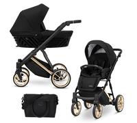 Poussette Ivento Premium Ive 12 Deep noir Gold Marron