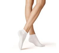 KUNERT Liz Plush druckfreier Bund, baskets chaussettes, White,