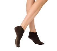 KUNERT Sensual Cotton druckfreier Bund, baskets chaussettes, Brown,