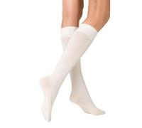 KUNERT Sensual Merino KSD Chaussettes Hautes Femme en Maille, Winterweiss, 6-8