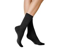 KUNERT Soft Wool Cotton Chaussettes pour femme - Noir - 35-38