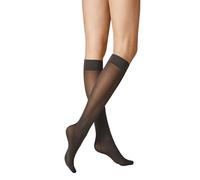 KUNERT Velvet 40 druckfreier Bund, Chaussettes Montantes, anthrazit,