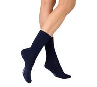 KUNERT WOOL CARE SOD, Chaussettes en tricot pour femmes Femme, marine,