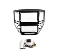 KUNFINE Autoradio Navigation Android Radio Cadre de Montage Masque Bracket avec Faisceau de câbles Spécialement conçu pour Toyota Crown 2015 2016 2017 2018