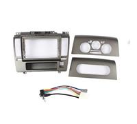 KUNFINE Autoradio Navigation Android Radio Cadre de Montage Masque Bracket avec Faisceau de câbles Spécialement conçu pour Nissan Tiida 2005 2006 2007 2008 2009 2010 at MT