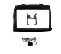 KUNFINE Autoradio Navigation Android Radio Cadre de Montage Masque Bracket avec Faisceau de câbles Spécialement conçu pour Toyota Sienna 2006 2007 2008 2009 2010